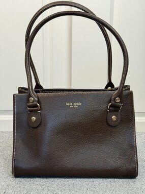 KATE SPADE Wellesley Quinn Shoulder Bag, Brown. VINTAGE